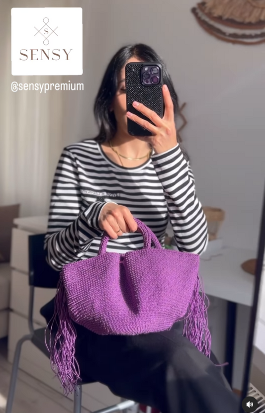 How to Crochet A Clutch Bag Using Sensy Chic & Easy Yarn