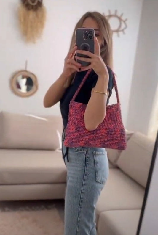 How To Make A Multi Colored Raffia Bag