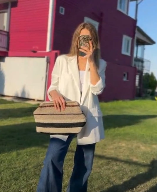 How To Make A Plain Patterned Clutch Bag