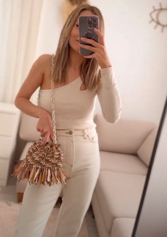 How To Make A Tassel Bag With Raffia Paper