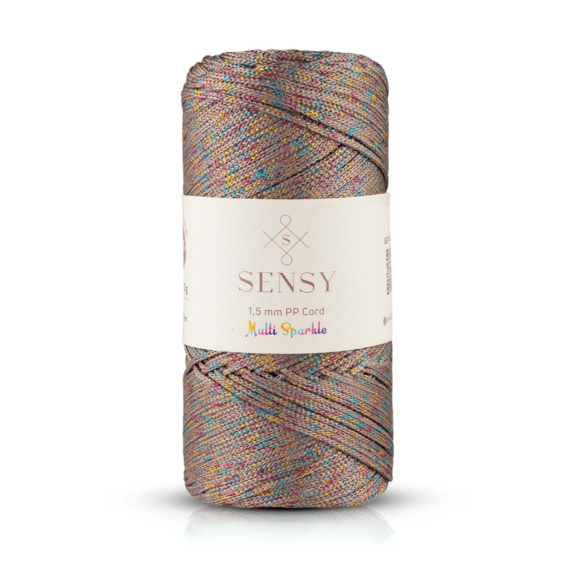 Sensy Premium 5 mm polyester touw, 100% polypropyleenkoord, 100% polypropyleenkoord, 5 mm gehaakte taskoord, macramé touw, gehaakte draad, cadeau voor breister (baksteen Sensy Premium 5 mm polyester touw, 100% polypropyleenkoord, 100% polypropyleenkoord, 5 mm gehaakte taskoord, macramé touw, gehaakte draad, cadeau voor breister (baksteen