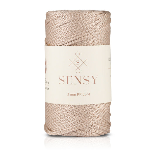 Sensy Premium 3mm - 131 yards 100% Polyester Macrame Cord