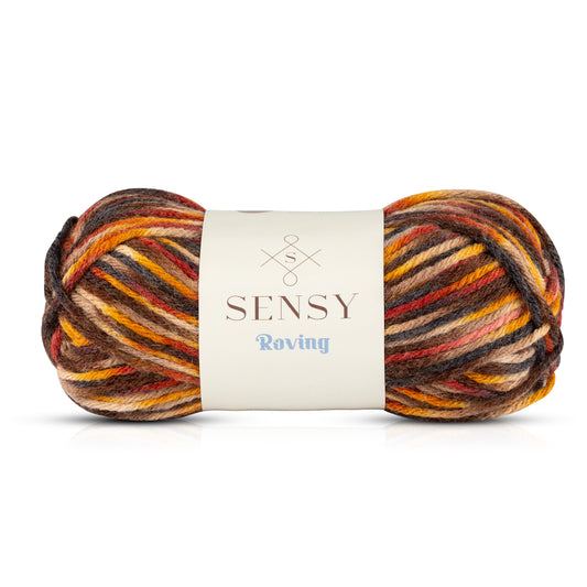 Sensy Roving Yarn, 3.5 oz, 132 Yards, Gauge 5 Bulky
