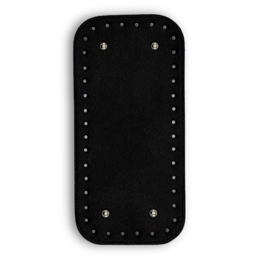 PU Leather Medium Bag Base, Bag Bottom Pad (12 Cm x 25 Cm)