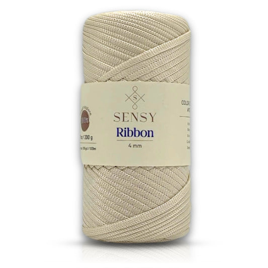 Sensy Premium 4mm - 109 Yards 100% Polyester Macrame Ribbon