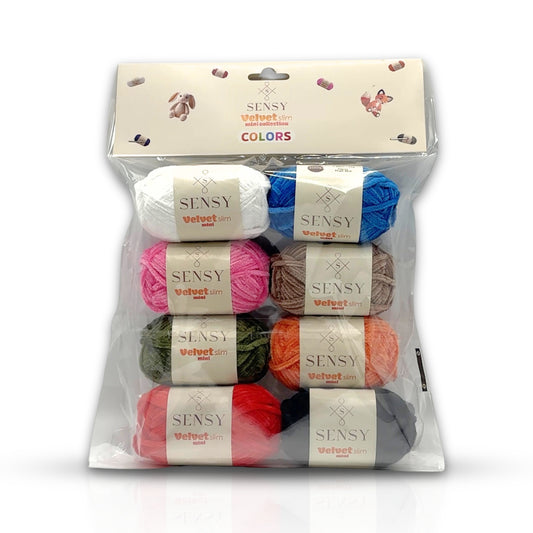 Velvet Slim Mini Collection (8 Skeins)