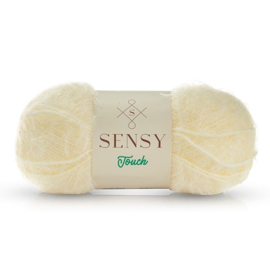 Sensy Touch Yarn, 3.5 oz, 268 Yards, Gauge 3 Light
