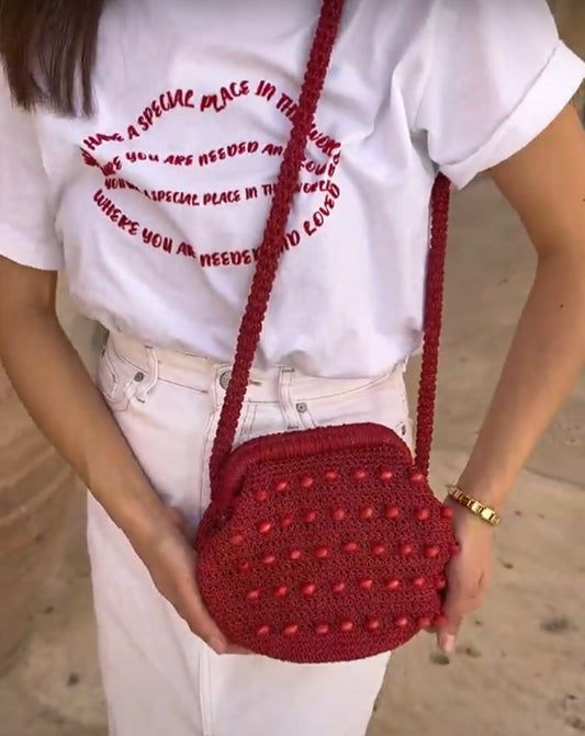 How to Make A Red Elegant Bag
