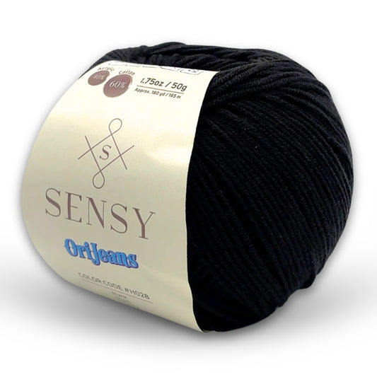 Sensy OriJeans Yarn, 1.75 oz, 180 yards, Gauge 2 Fine