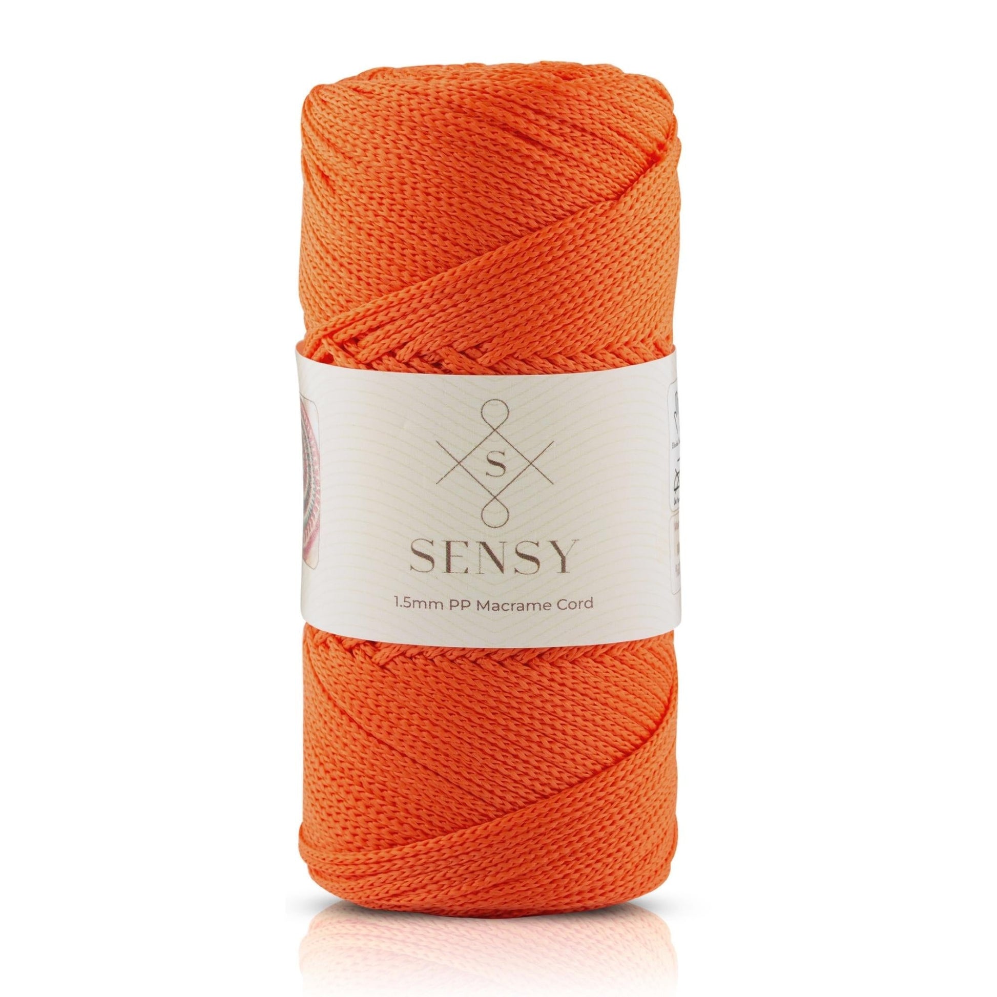 Sensy Premium garenrange, 5 mm, 100% polypropyleen koord, 5 mm, 100% polypropyleen koord, macramékoord, 5 mm, haakgaren, cadeau voor breiwerk (ecru Sensy Premium garenrange, 5 mm, 100% polypropyleen koord, 5 mm, 100% polypropyleen koord, macramékoord, 5 mm, haakgaren, cadeau voor breiwerk (ecru