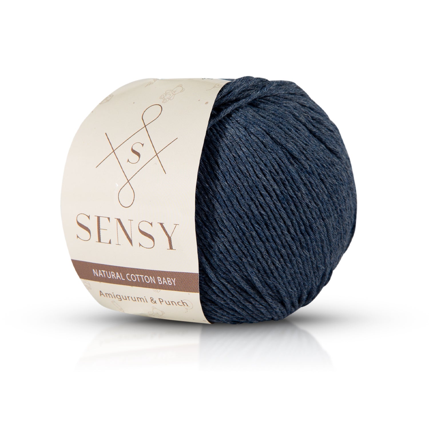 Sensy Premium 100% Soft Cotton Yarn for Amigurumi Knitting and Crochet
