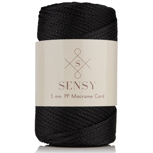 Sensy Premium 5mm - 104 yards 100% Polyester Macrame Cord