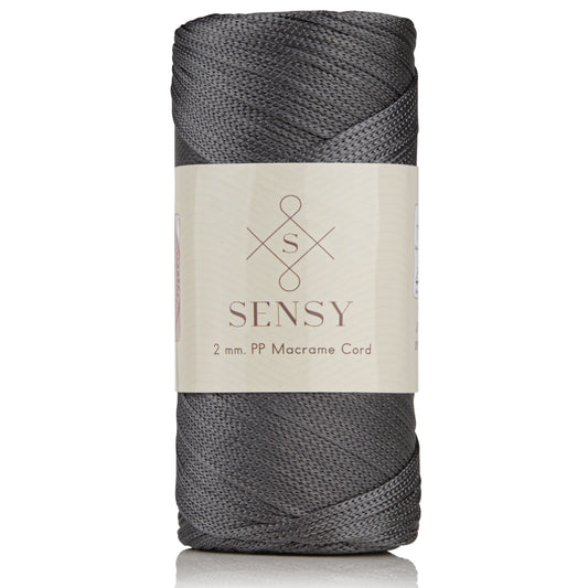 Sensy Premium 2mm - 251 yards 100% Polyester Macrame Cord